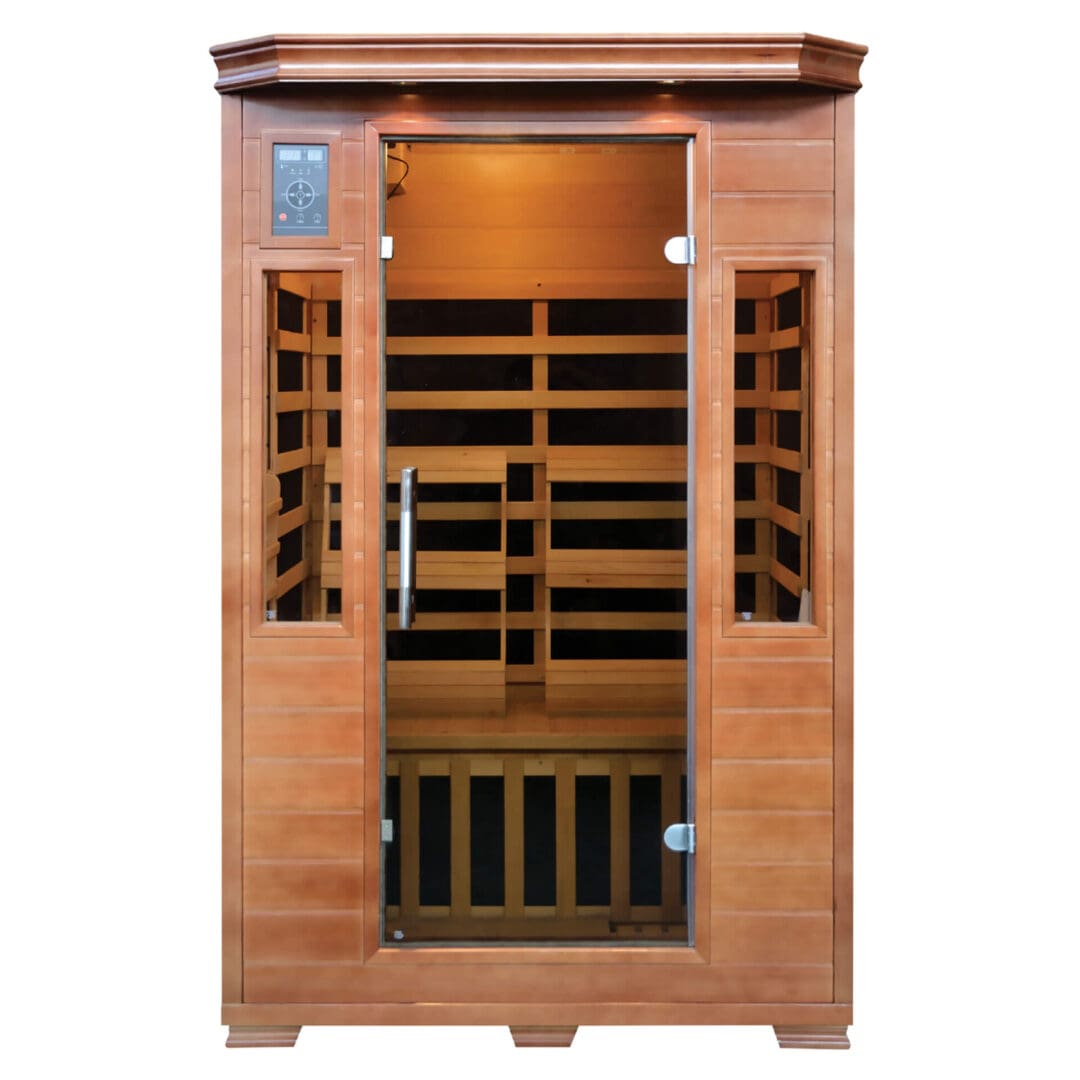 Sauna room medium size shown in the picture