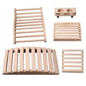 Deluxe Sauna Accessory Kit with white background