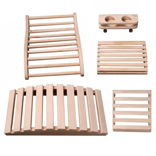 Deluxe Sauna Accessory Kit with white background