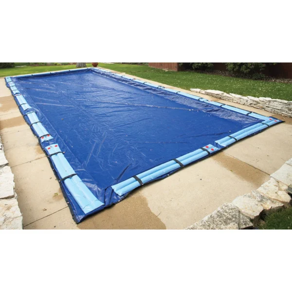 A ground covered for a swimming pool