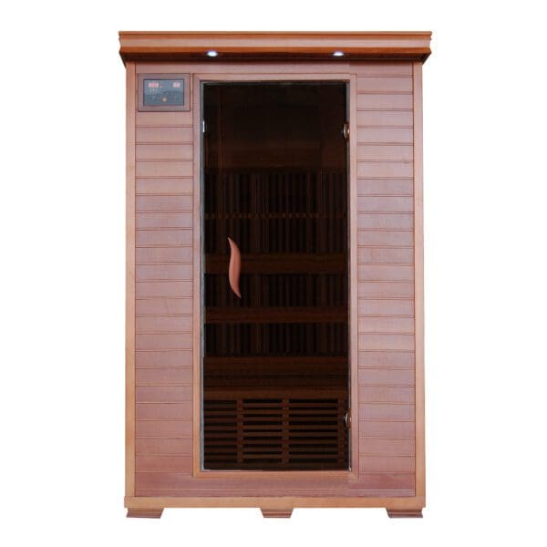 Two person cedar deluxe infrared sauna