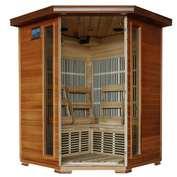 Hudson Bay Cedar Corner Infrared Sauna