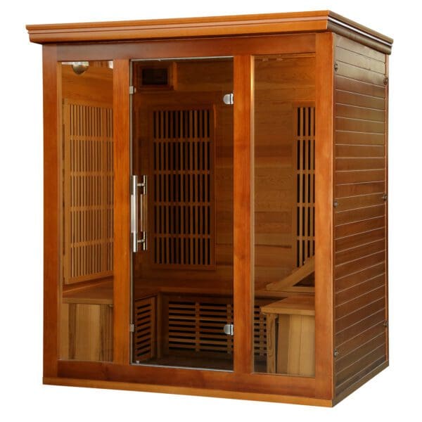 Cedar Elite Premium Sauna shown in the picture