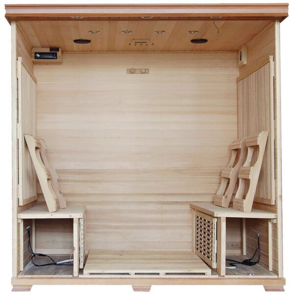 Great Bear 6 Person Cedar Infrared Sauna