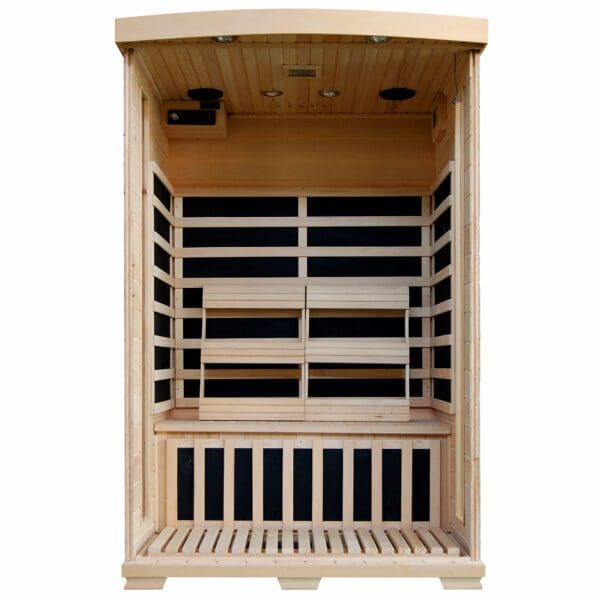 Deluxe Infrared Sauna with 6 Carbon Heaters