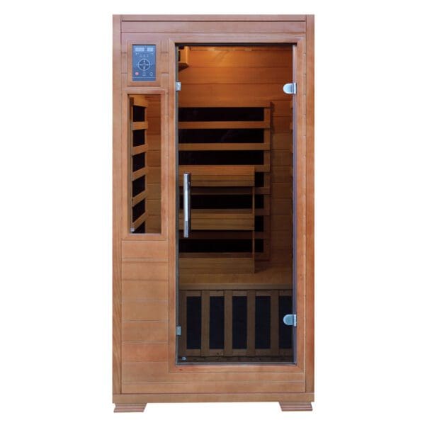 Hemlock Infrared Sauna with Carbon Heaters