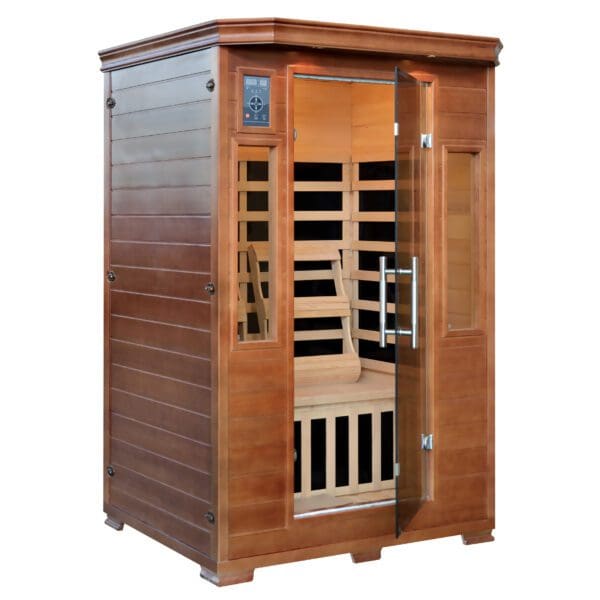 Front view of Sauna room, medium size