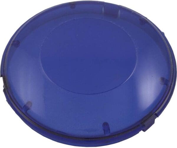 A Pentair 79123401 Blue Luxury Lens Replacement AquaLuminator/Quasar Pool and Spa Light with a lid.