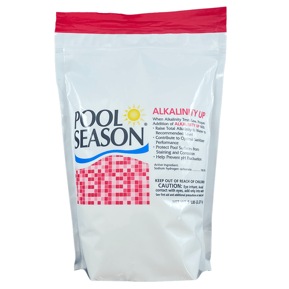 Pool Season Alkalinity Up, 5 lbs. bag.