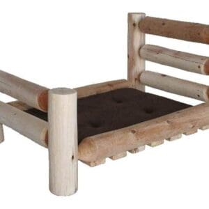 Lakeland Mills Pet Bed, Medium: 40 L x 30 W x 20 H (30 lbs.), Brown