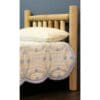 Lakeland Mills Unfinished Wooden Headboard, Double: 56 in. W x 4.5 in. D x 48 in. H (35 lbs.) ,