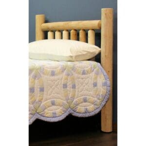 Lakeland Mills Unfinished Wooden Headboard, Twin: 42 in. W x 4.5 in. D x 48 in. H (30 lbs.) ,