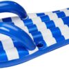 Blue Wave Marine Blue Flip Flop Inflatable Pool Float, 71"